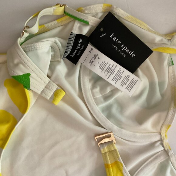 KATE SPADE Women's Swimsuit NWT Size L - Picture 6 of 9